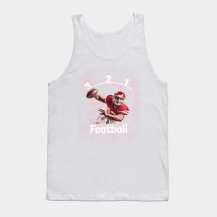 3...2...1...Football Tank Top